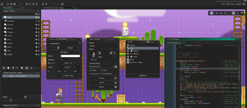 Aprenda como criar jogos no GameMaker Studio